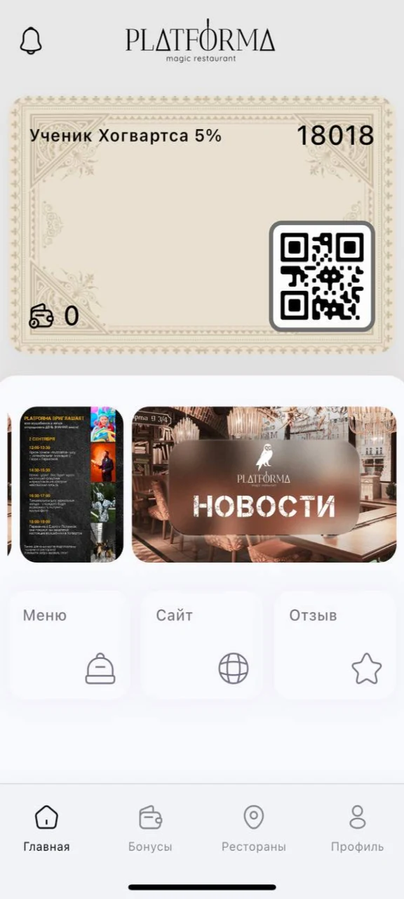 PLATFORMA screenshot